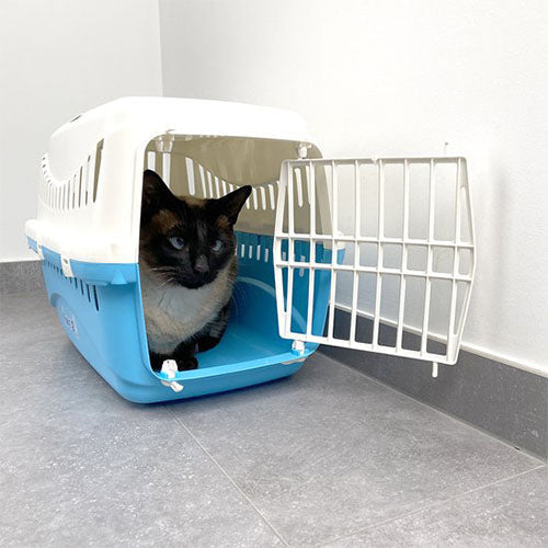 Smurfs Potige Smurf Duvoplus - Reisbench Transporter voor Honden of Katten - Afmetingen: 46x30x30 cm