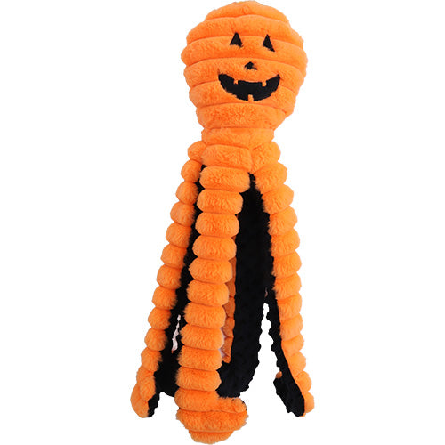 De Boon - Hondenspeelgoed Halloween - Corduroy Octopus - Met Pieper, Knor en Ritsel Geluid - Verkrijgbaar in 40 of 65 cm