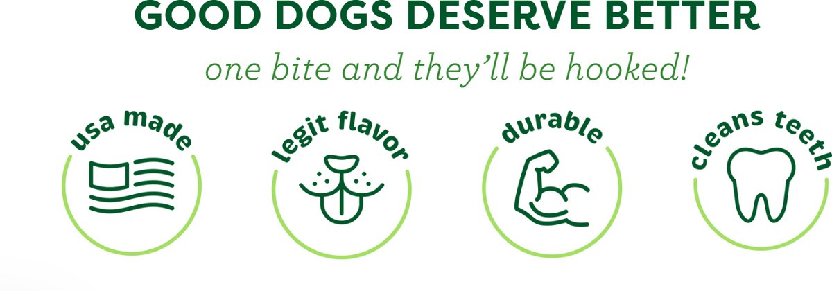 BENEBONE Puppy Pack (Dental Chew + Wishbone) Kauwspeelgoed - Nylon - XS - Set van 2 stuks