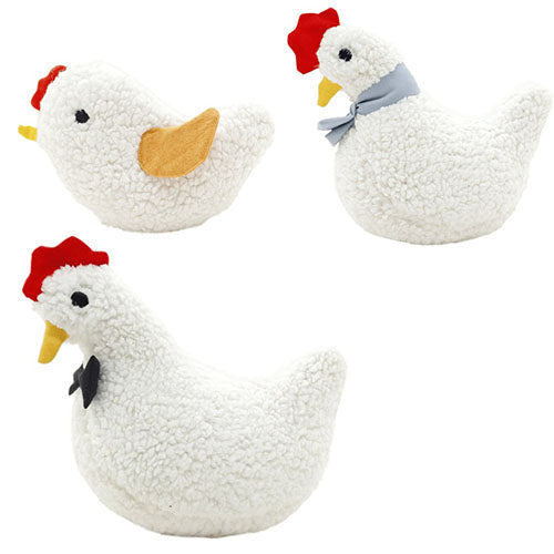 Jack and Vanilla puppyspeeltjes BarnYard Kuiken - kip - haan