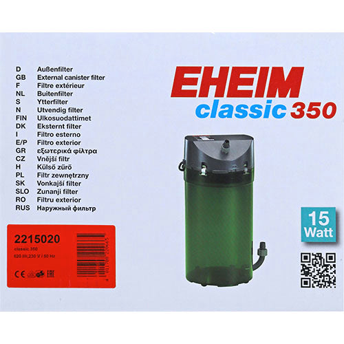 Eheim Außenfilter Classic mit Filtermaterial