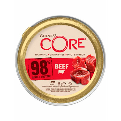 Wellness core kattenvoer kuipje Meat 85 gram in verschillende smaken