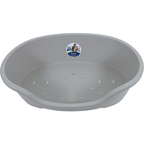 Moderna Domus Plastic Hondenmanden - Zwart of Grijs - 4 Maten