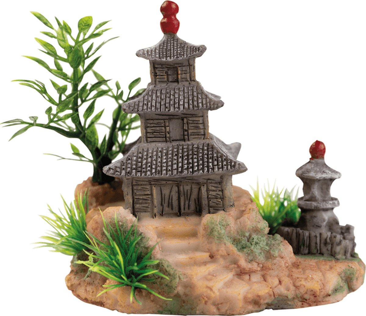 SuperFish Aquarium Decoratie Tempel - 7,4x10x11 cm