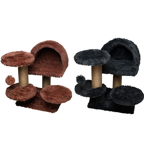 Krabpaal Lola long plush 63 x 63 x 55 cm