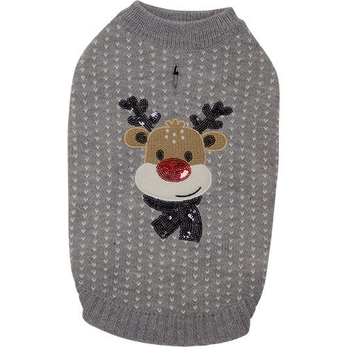 Jack and Vanilla 5th Avenue Dogwalk Kersttrui met Rendier in 2 kleuren en 5 maten