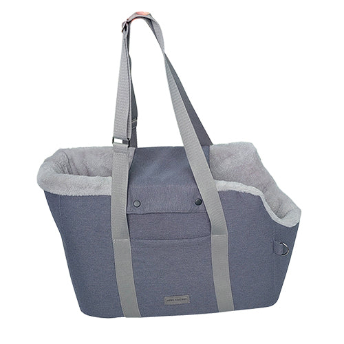 Animal Boulevard Home&Away Draagtas Sophia - Verkrijgbaar in Donkergrijs en Lichtgrijs