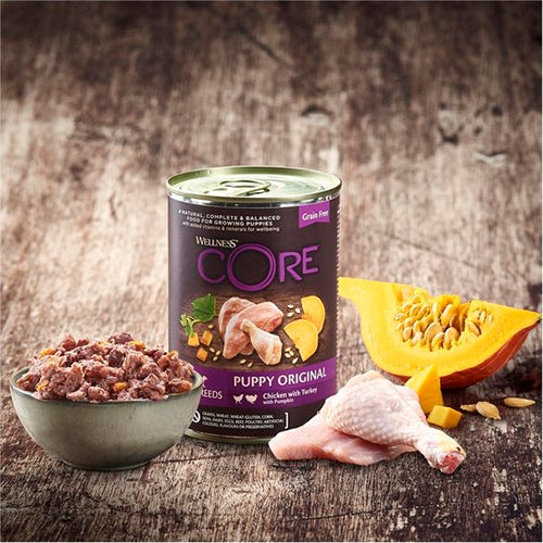 Wellness Core graanvrij  - blikvoer - natvoer 400 gram