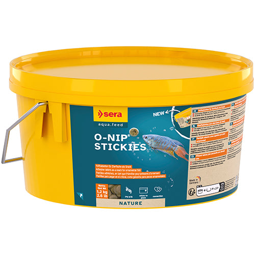 sera O-Nip Stickies – Hafttabletten für Zierfische als Snack – Erhältlich in 4 Größen