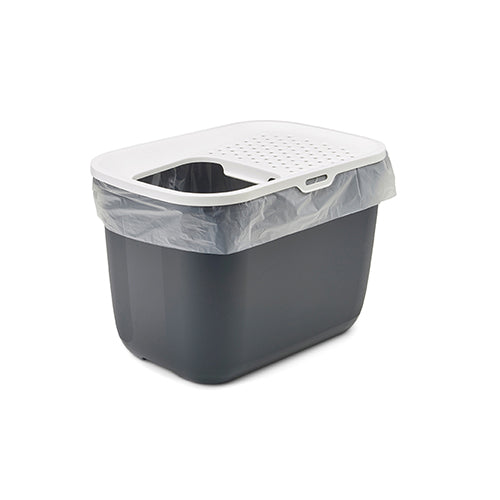 Savic Hop In - Kattenbak met Boveningang - 2 Maten - Diverse Kleuren