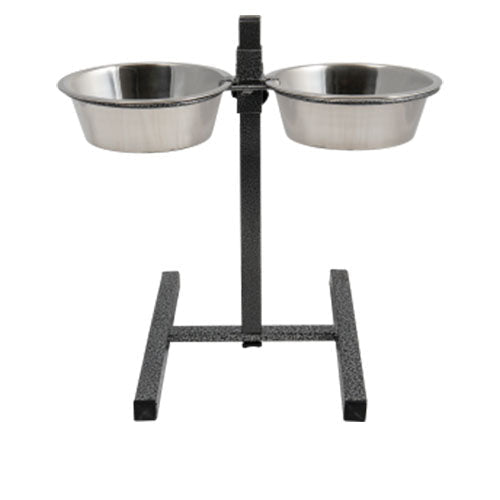 Jack and Vanilla Futterständer mit Edelstahlnäpfen 1,7 - 2,8 - 3,9 Liter