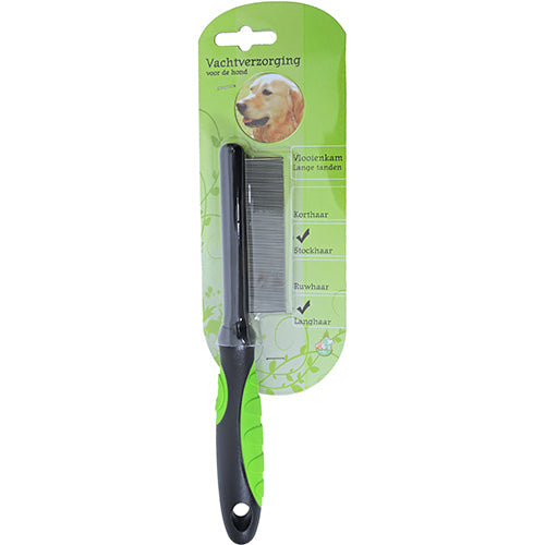 Vlooienkam korte of lange tanden