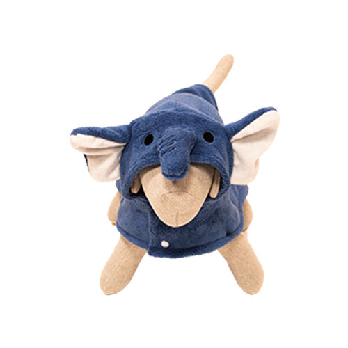 Animal Boulevard SPA Hondenbadjas Badcape Olifant Donkerblauw - Verkrijgbaar in 4 maten