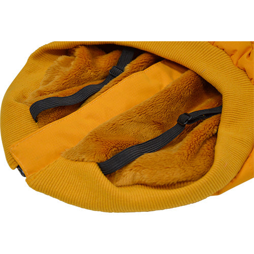 Jack and Vanilla Dogwalk Jacket Harness London – Hundemantel mit Geschirr – Gelb – Erhältlich in 7 Größen
