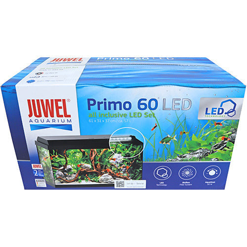 Juwel Primo Aquarium - 61 x 31 x 37 cm - 60 L - Zwart